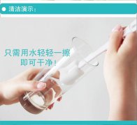 怎么使用納米海綿去杯子上的茶漬？